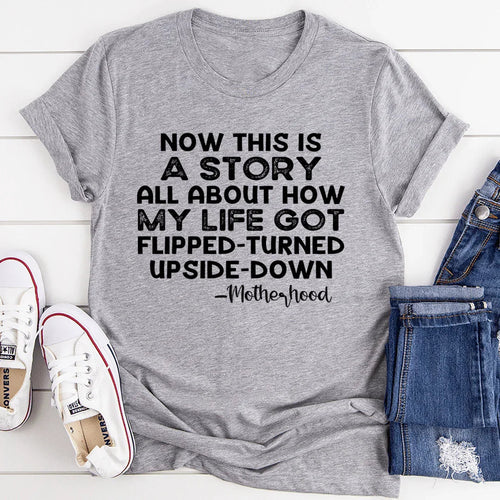 A Story About Motherhood Tee - WonderingCloth