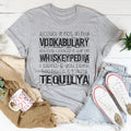 Alcohol Is Not In My Vodkabulary Tee - WonderingCloth