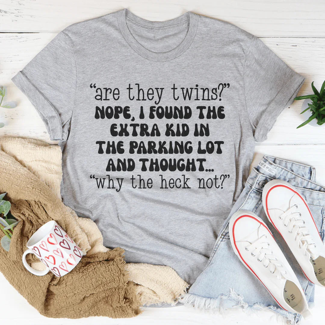 Are They Twins Tee - WonderingCloth