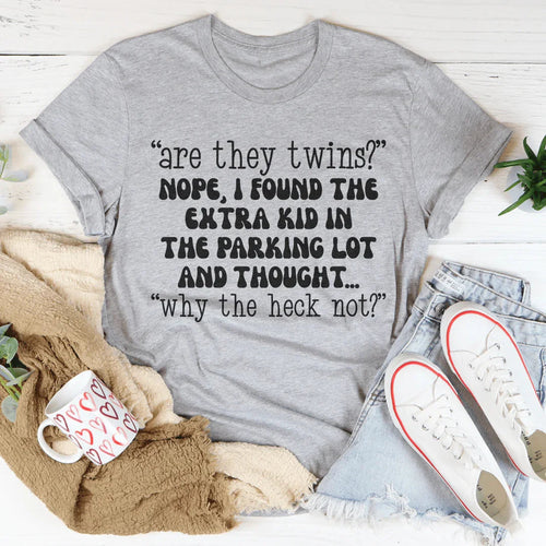 Are They Twins Tee - WonderingCloth