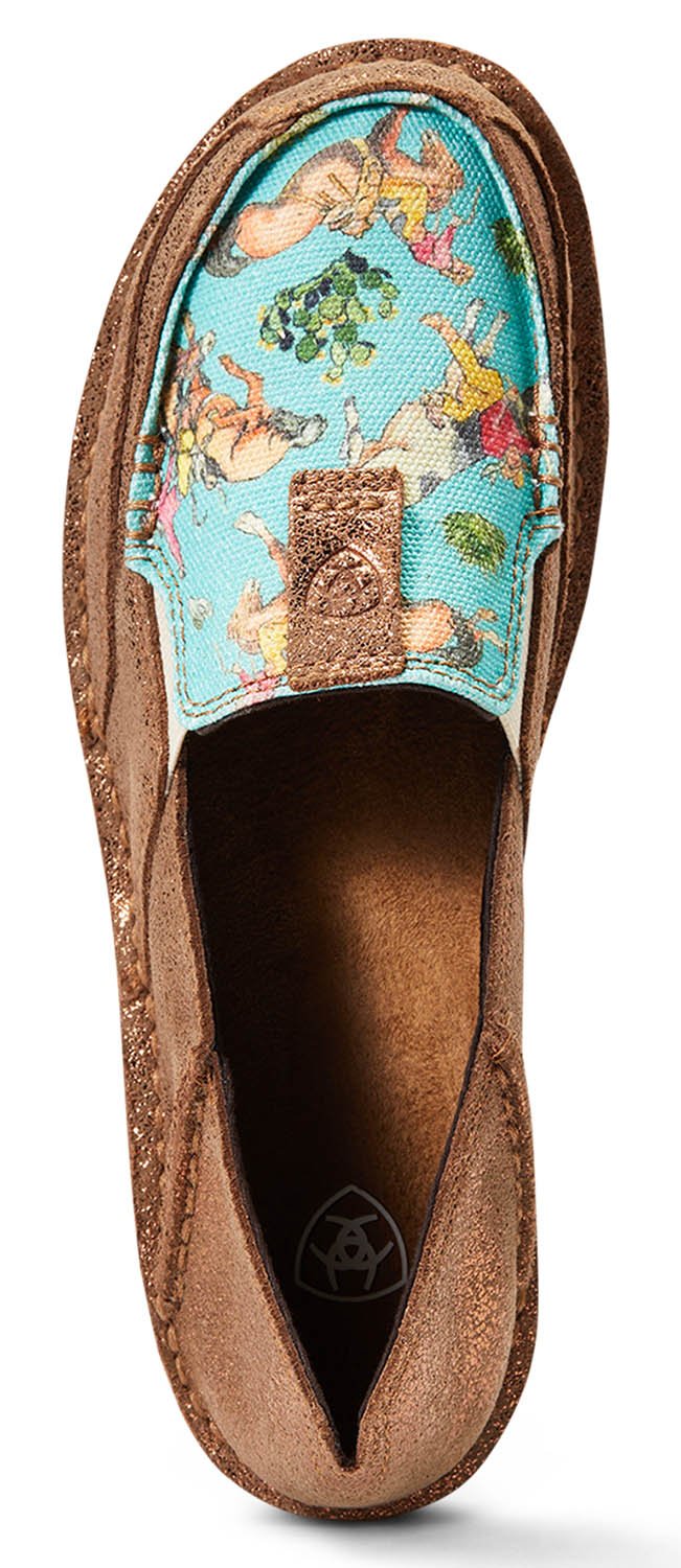Ariat Women's Cruiser Slip-On Shoes – Comfortable, Lightweight Moc Toe Casual Shoes for Everyday Wear - WonderingCloth