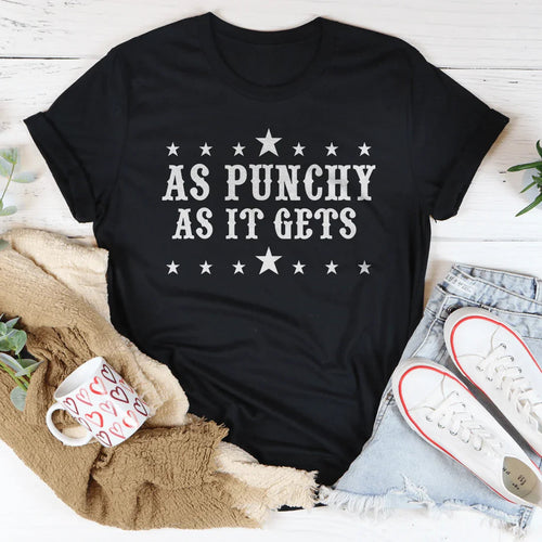 As Punchy As It Gets Tee - WonderingCloth