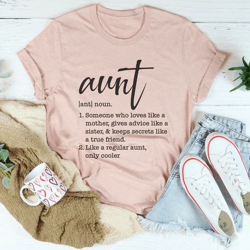 Aunt Definition Tee - WonderingCloth