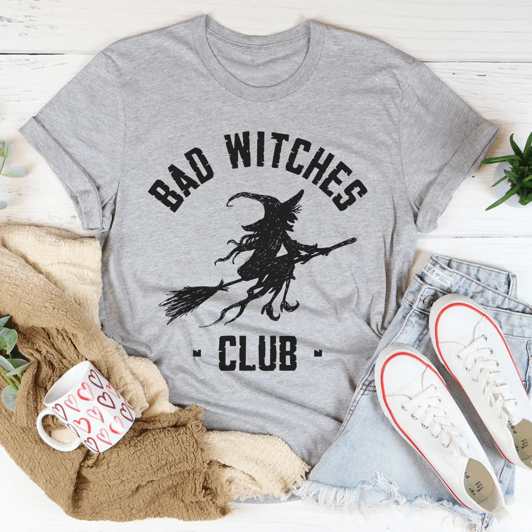 Bad Witches Club Tee - WonderingCloth