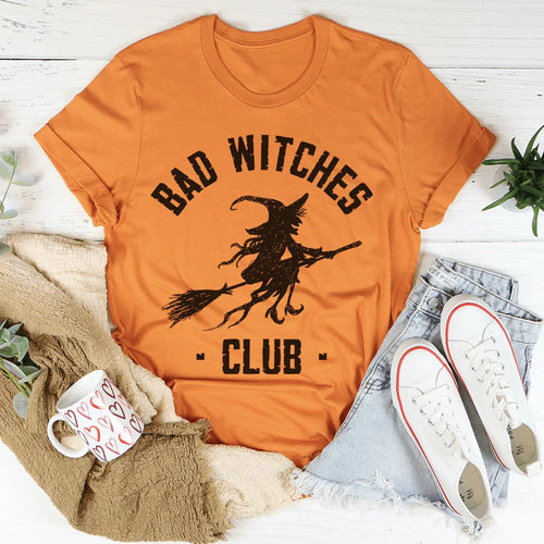 Bad Witches Club Tee - WonderingCloth