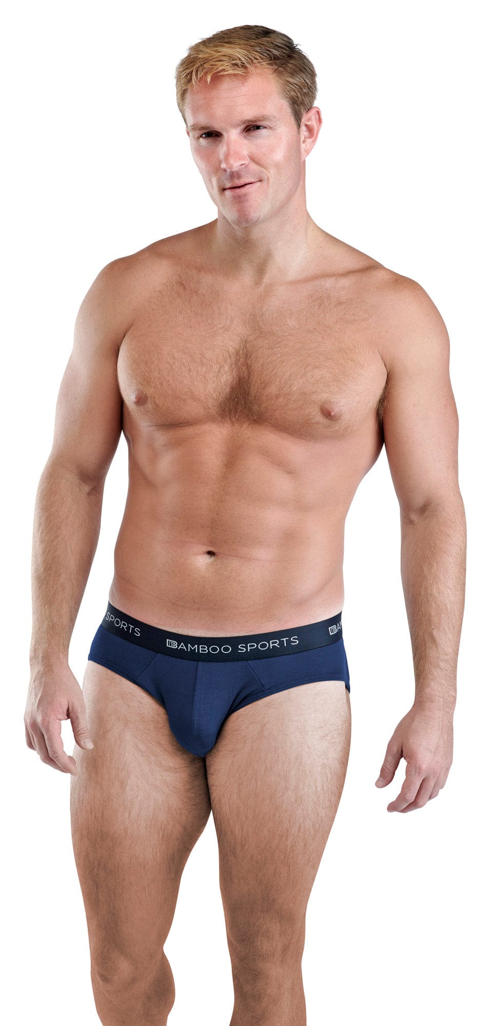 Men's Bamboo Rayon No Fly Briefs Available in all sizes & 3 Colors, 4 Pack - WonderingCloth