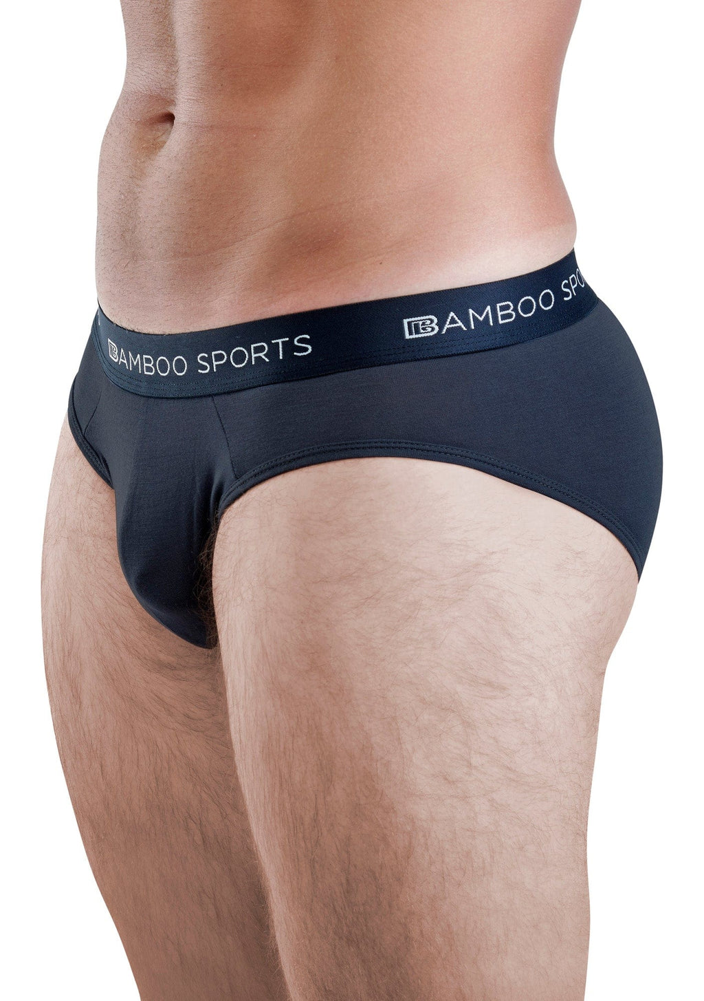 Men's Bamboo Rayon No Fly Briefs Available in all sizes & 3 Colors, 4 Pack - WonderingCloth