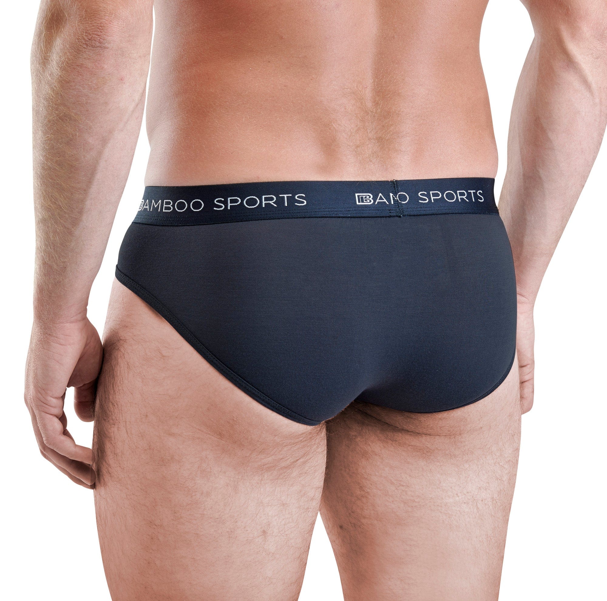 Men's Bamboo Rayon No Fly Briefs Available in all sizes & 3 Colors, 4 Pack - WonderingCloth