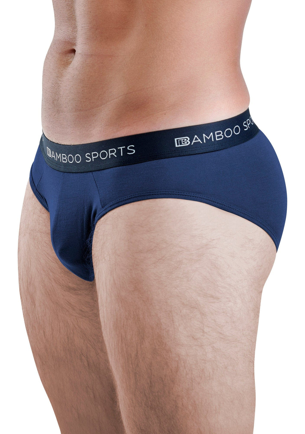 Men's Bamboo Rayon No Fly Briefs Available in all sizes & 3 Colors, 4 Pack - WonderingCloth