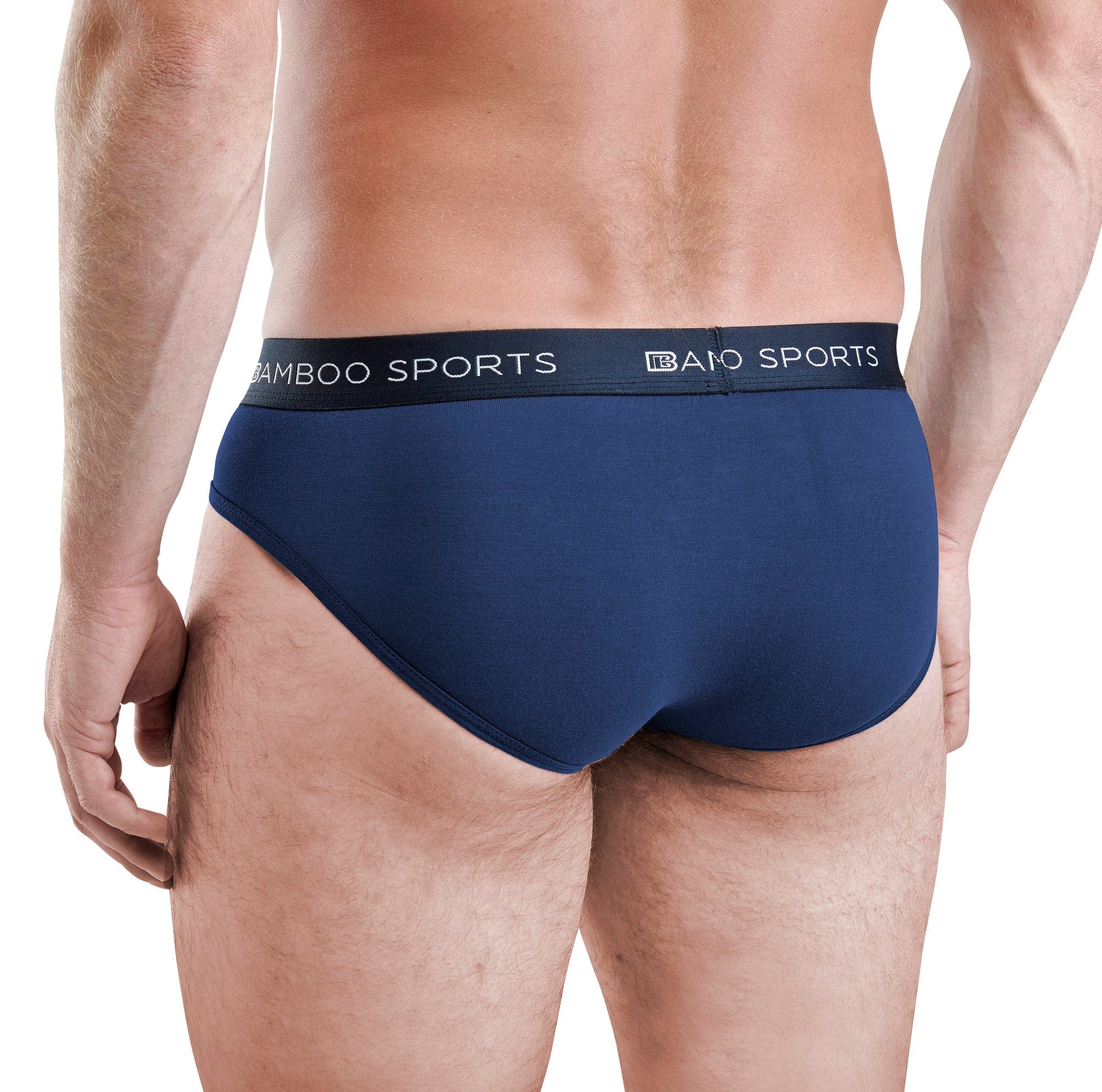 Men's Bamboo Rayon No Fly Briefs Available in all sizes & 3 Colors, 4 Pack - WonderingCloth