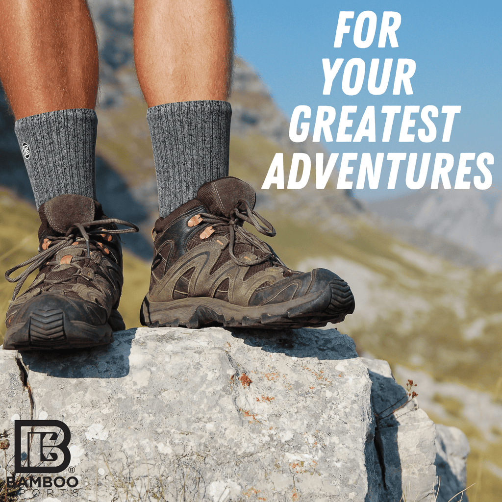 Premium Bamboo Rayon Crew Socks - WonderingCloth