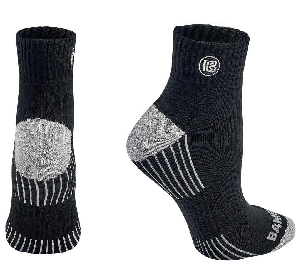 Premium Bamboo Rayon Quarter High Crew Socks - WonderingCloth