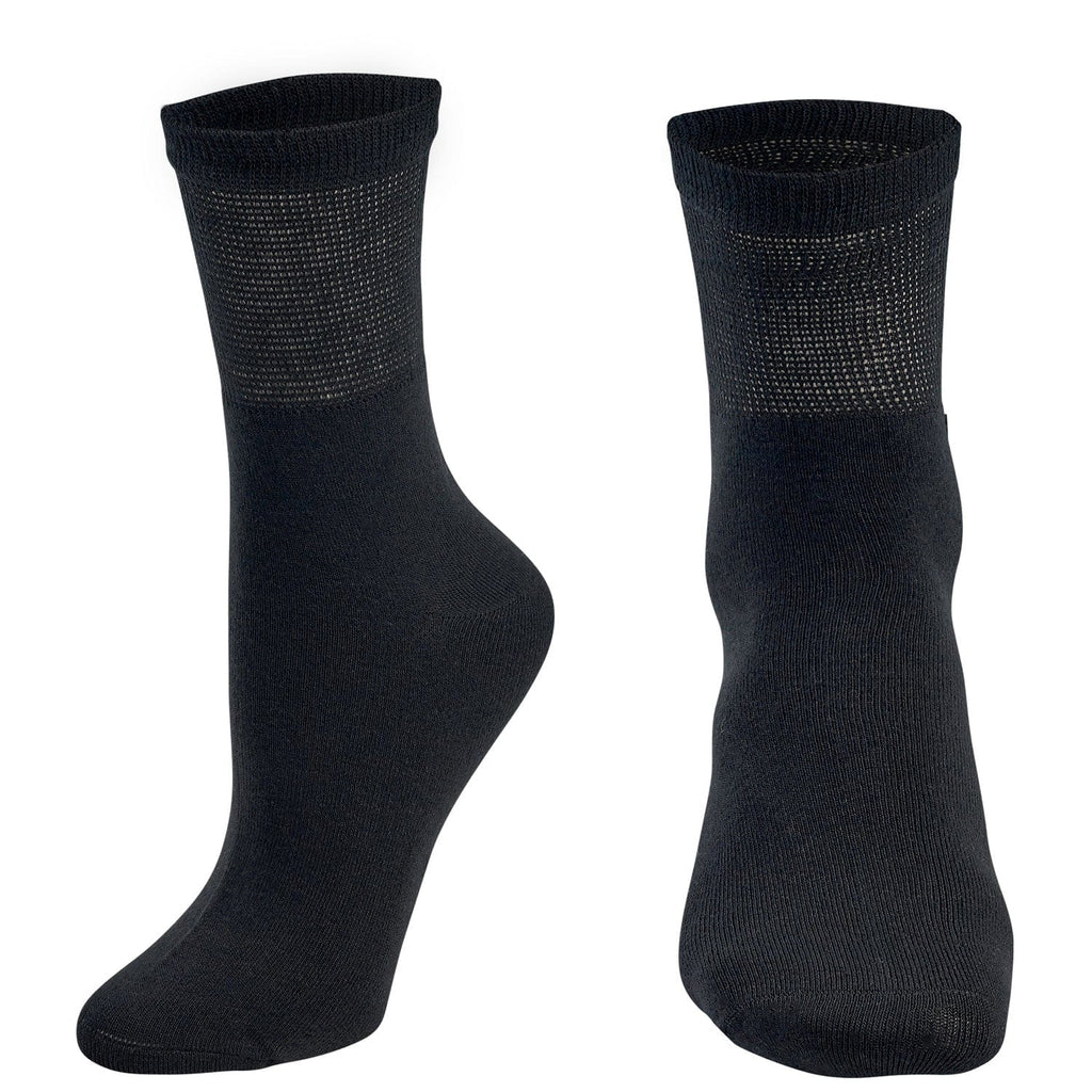Women's Bamboo Rayon Crew Socks - WonderingCloth