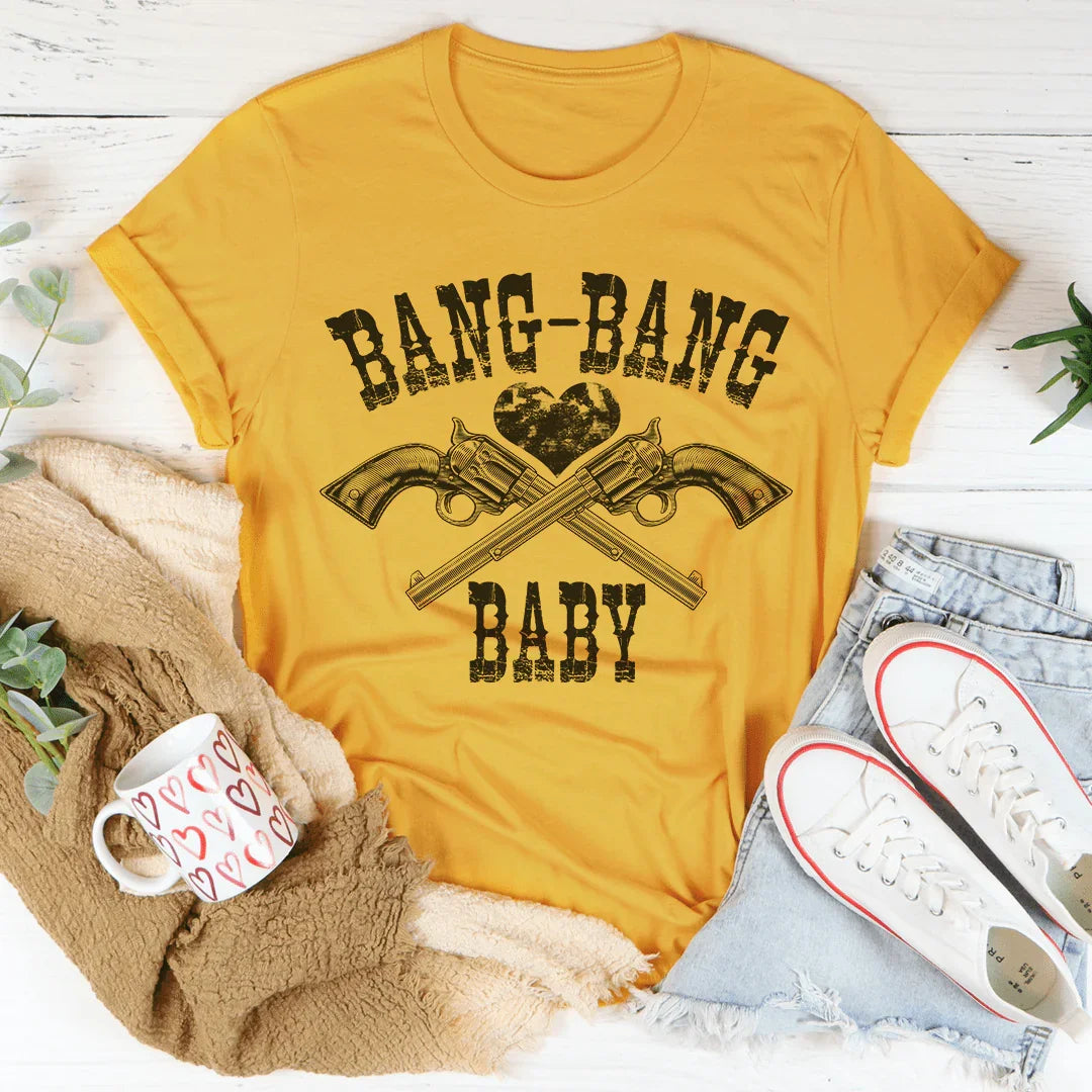 Bang Bang Baby Tee - WonderingCloth