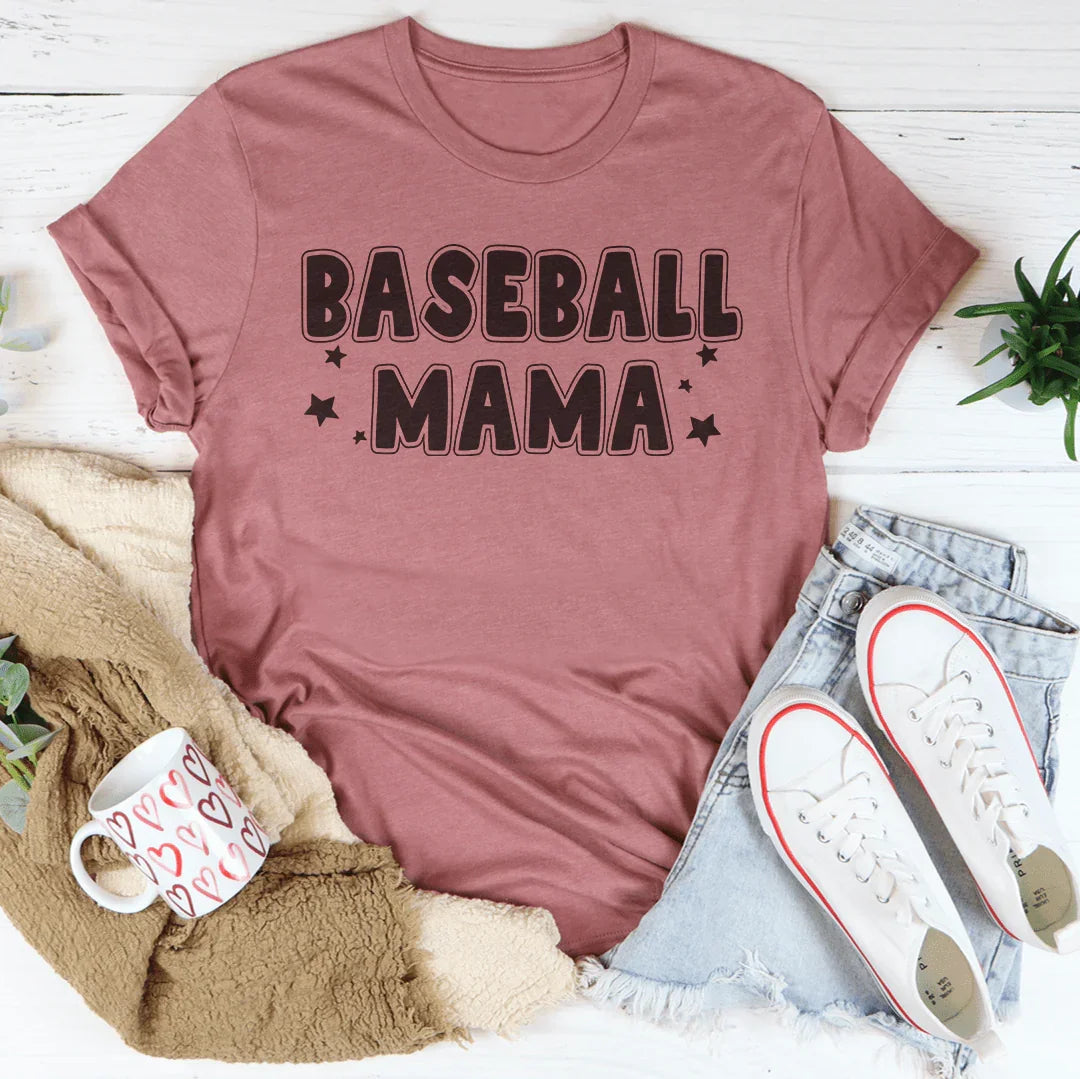 Baseball Mama Tee - WonderingCloth