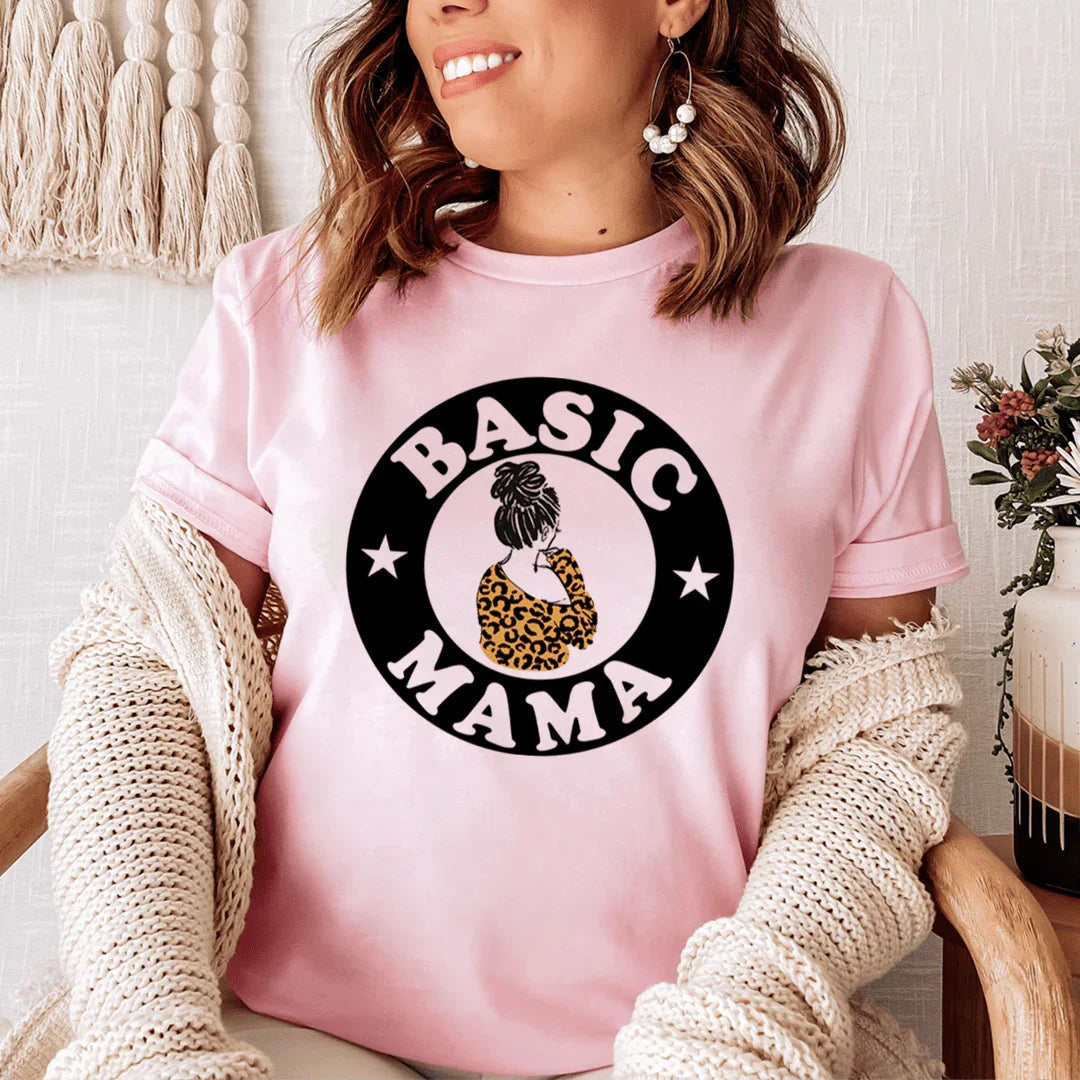 Basic Mama Tee - WonderingCloth