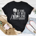 Be kind But With A Spine Tee - WonderingCloth