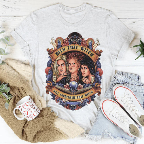 Been That Witch Will Forever Be That Witch Vintage Style Tee - WonderingCloth
