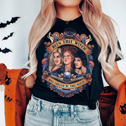 Been That Witch Will Forever Be That Witch Vintage Style Tee - WonderingCloth