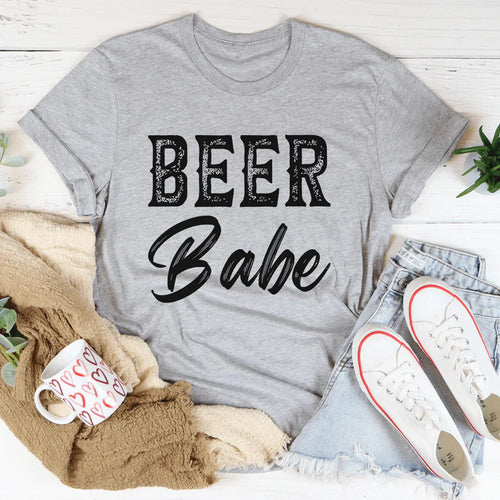 Beer Babe Tee - WonderingCloth
