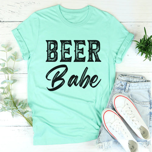 Beer Babe Tee - WonderingCloth