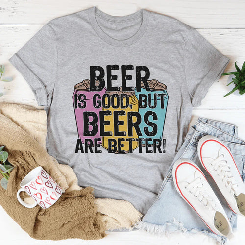 Beer Is Good Tee - WonderingCloth