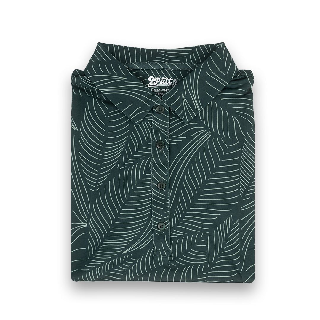 Bermuda Leaf Women's Polo (Sleeveless) - WonderingCloth