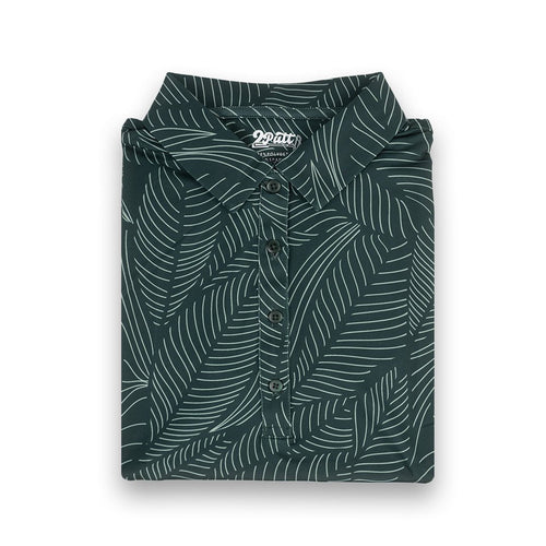 Bermuda Leaf Women's Polo (Sleeveless) - WonderingCloth