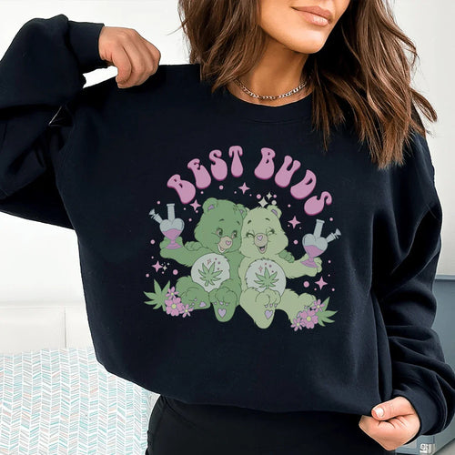 Best Buds Sweatshirt - WonderingCloth
