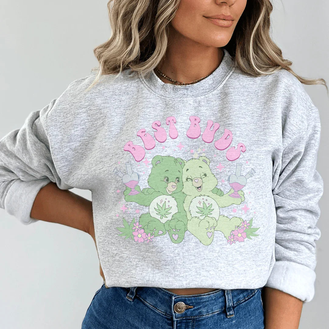 Best Buds Sweatshirt - WonderingCloth