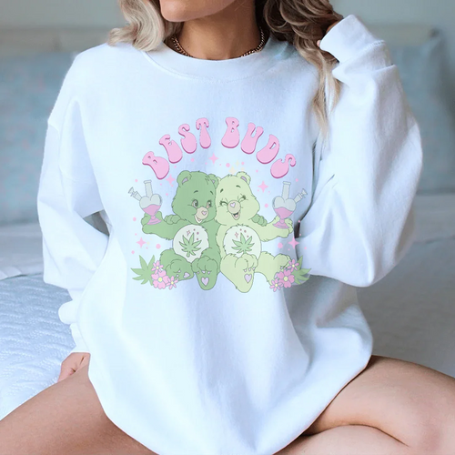 Best Buds Sweatshirt - WonderingCloth
