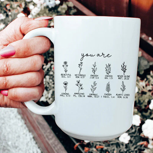 Bible Verses Ceramic Mug 15 oz - WonderingCloth
