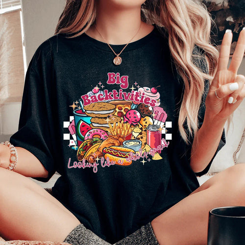 Big Backtivities Tee - WonderingCloth