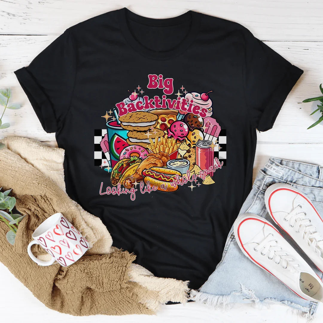 Big Backtivities Tee - WonderingCloth