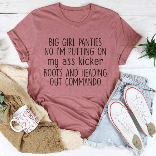 Big Girl Panties Tee - WonderingCloth