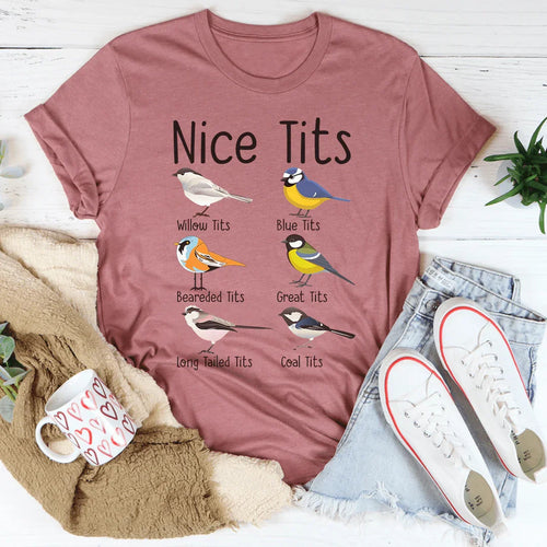 Birds Tee - WonderingCloth