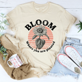 Bloom Where You Are Planted Tee - WonderingCloth