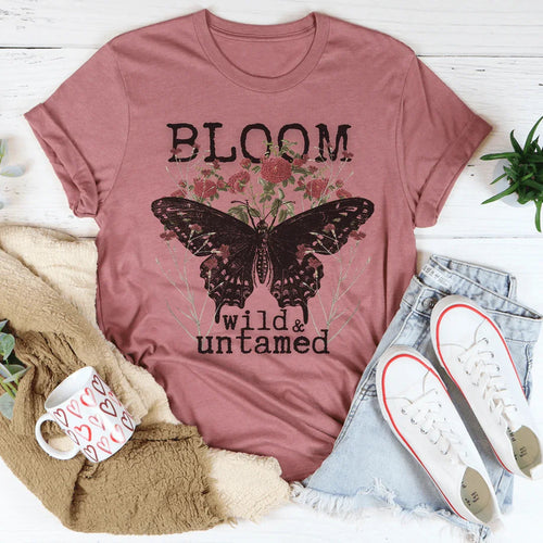 Bloom Wild & Untamed Tee - WonderingCloth