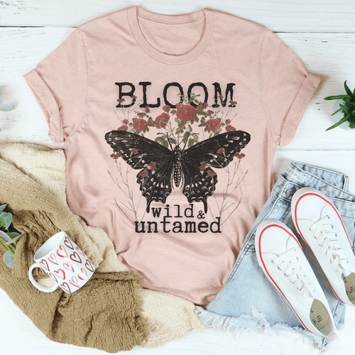 Bloom Wild & Untamed Tee - WonderingCloth