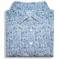 Blue Paisley Men's Polo - WonderingCloth
