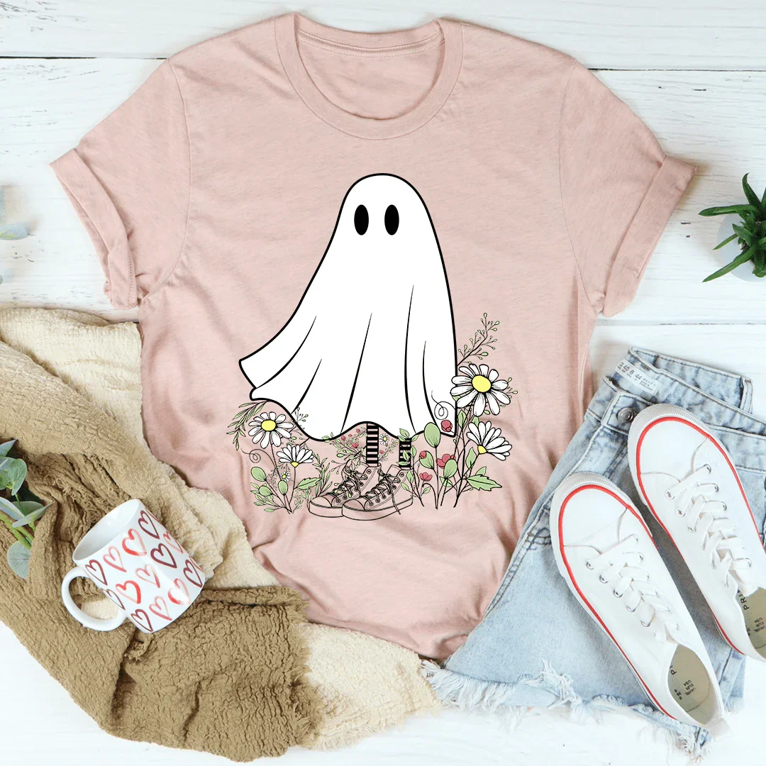Boho Ghost Tee - WonderingCloth