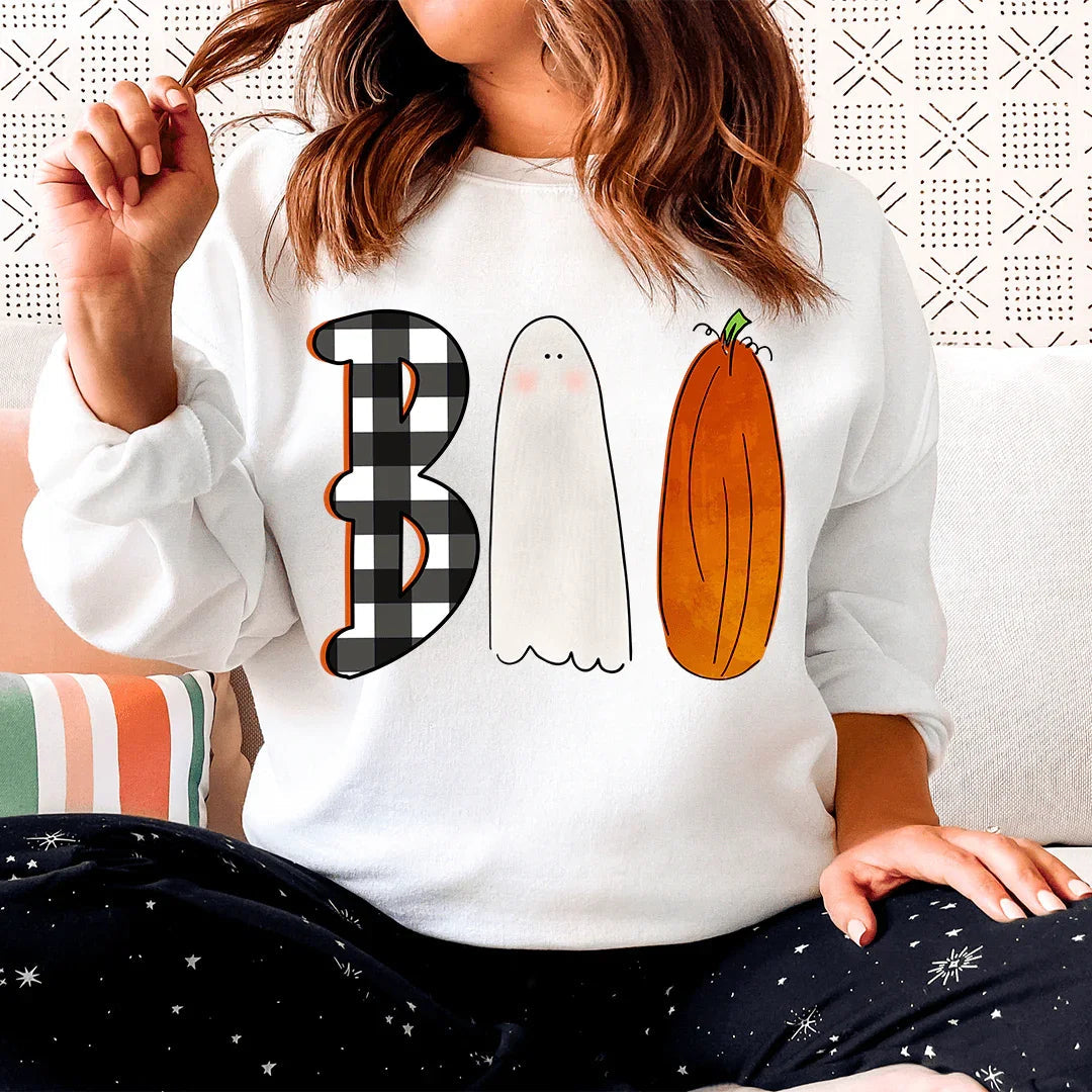 Boo Sweatshirt - WonderingCloth