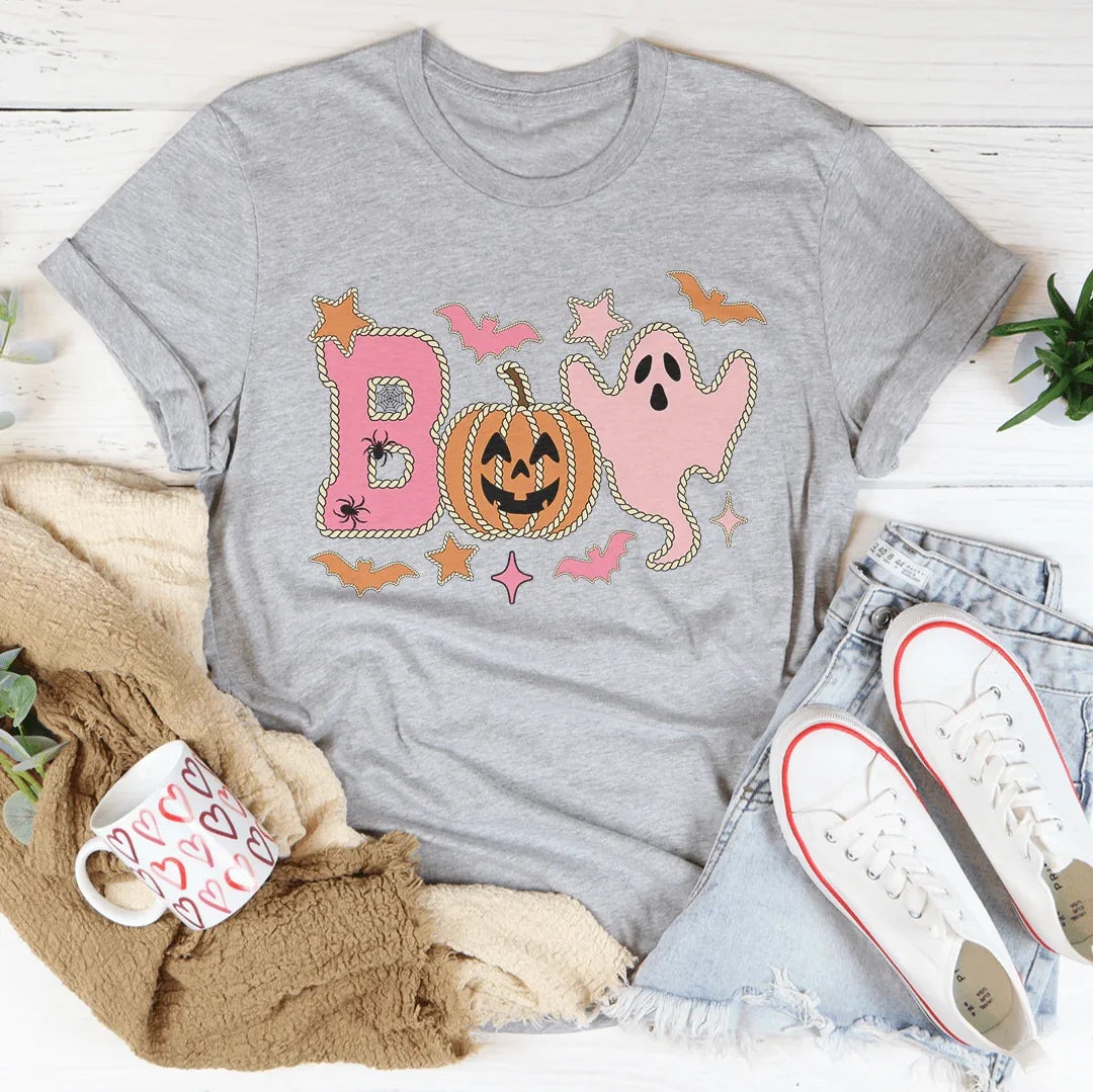 Boo Western Tee - WonderingCloth