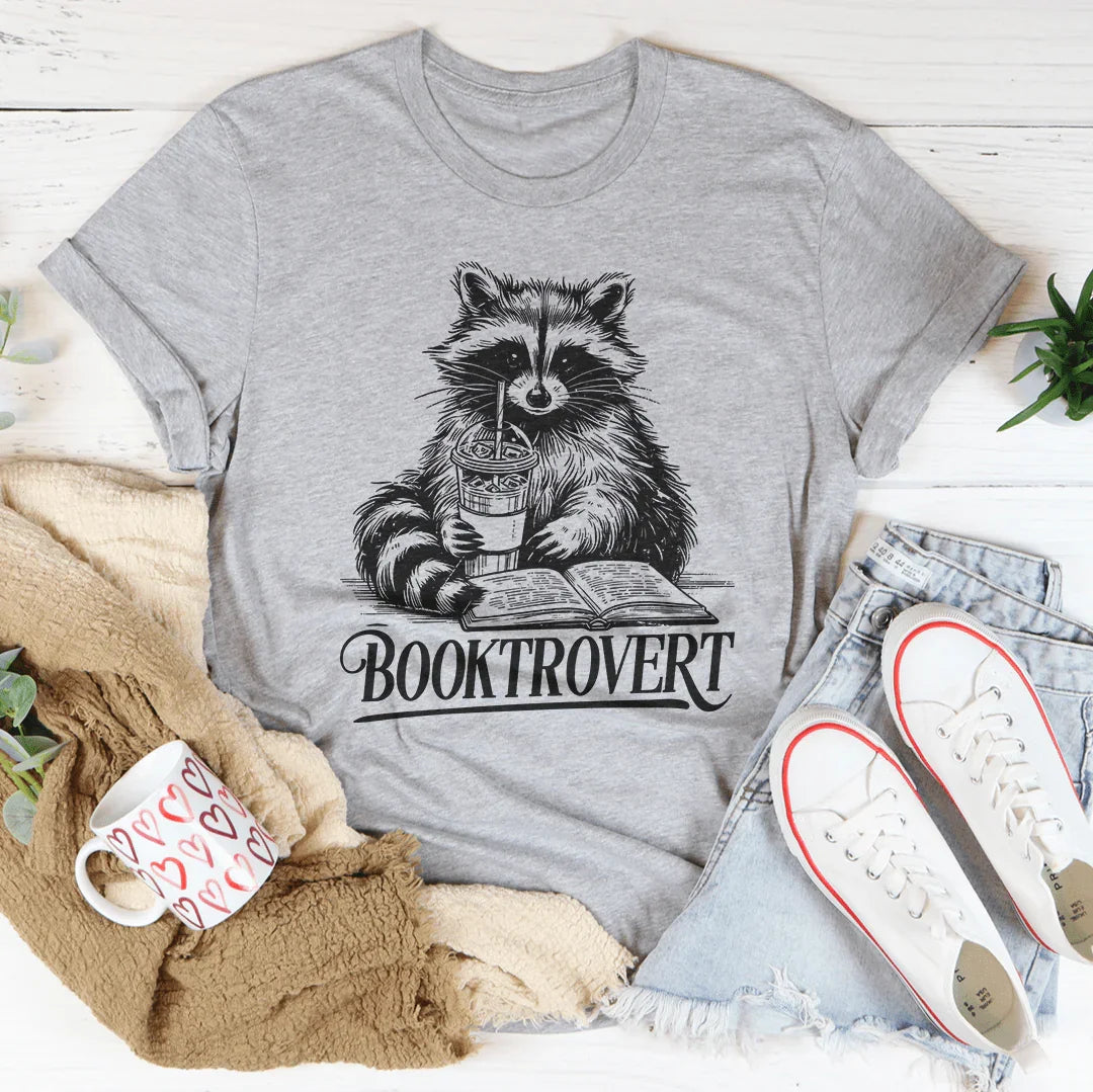 Booktrovert Bookish Tee - WonderingCloth