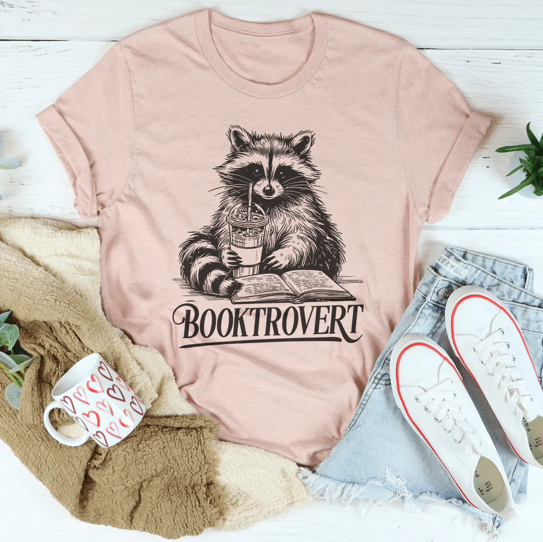Booktrovert Bookish Tee - WonderingCloth