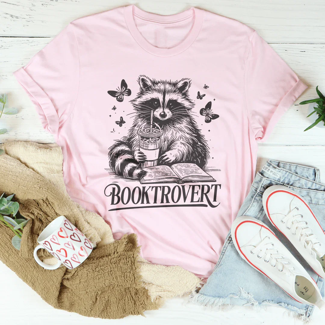Booktrovert Bookish Tee - WonderingCloth