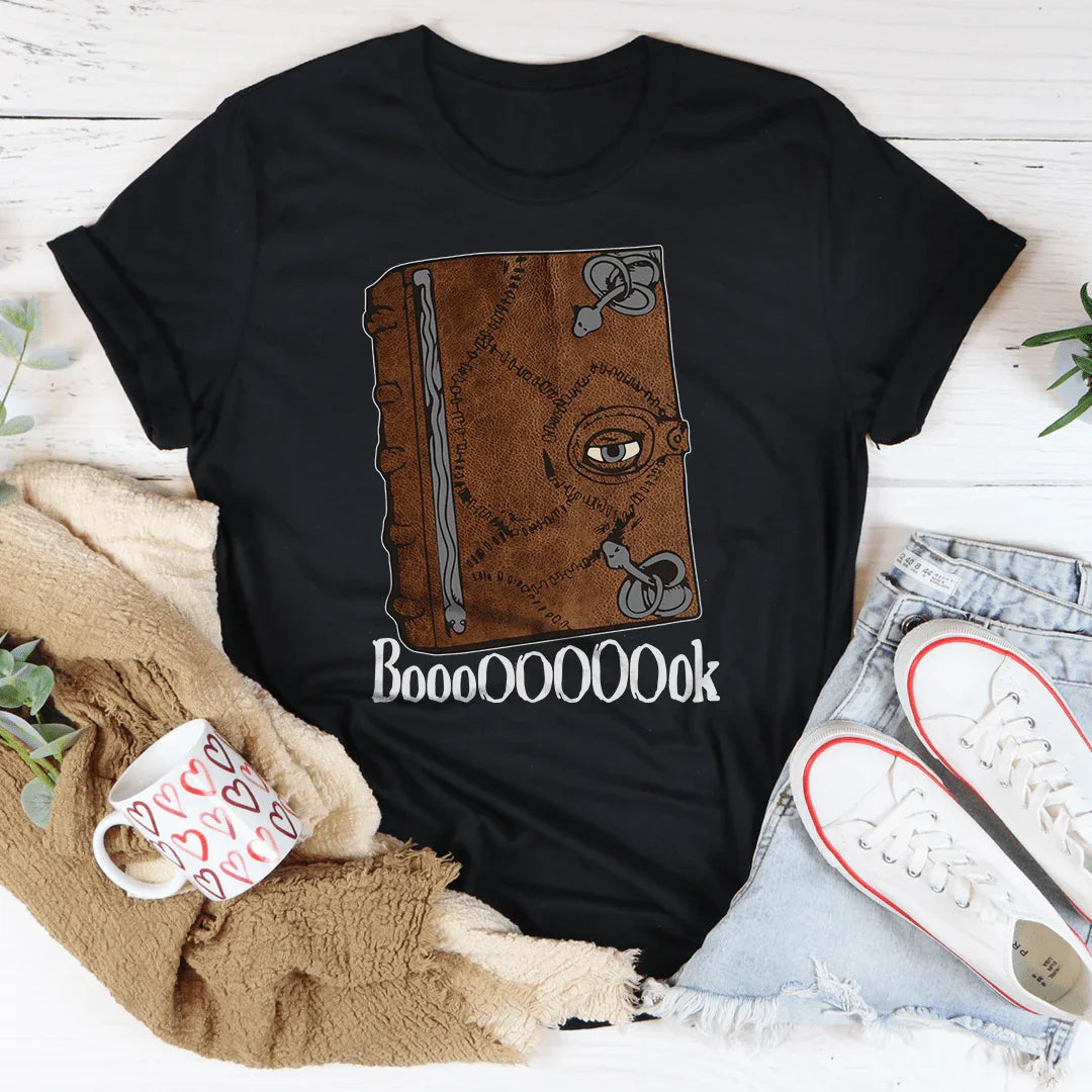 BoooOOOoook Tee - WonderingCloth
