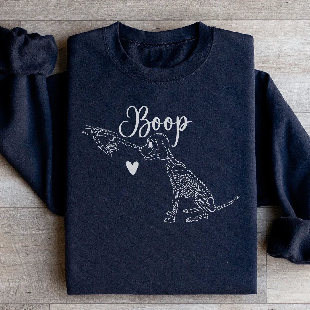 Boop Cute Dog Sweatshirt - WonderingCloth