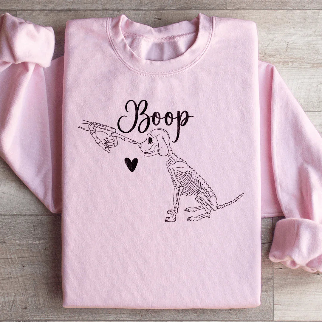 Boop Cute Dog Sweatshirt - WonderingCloth