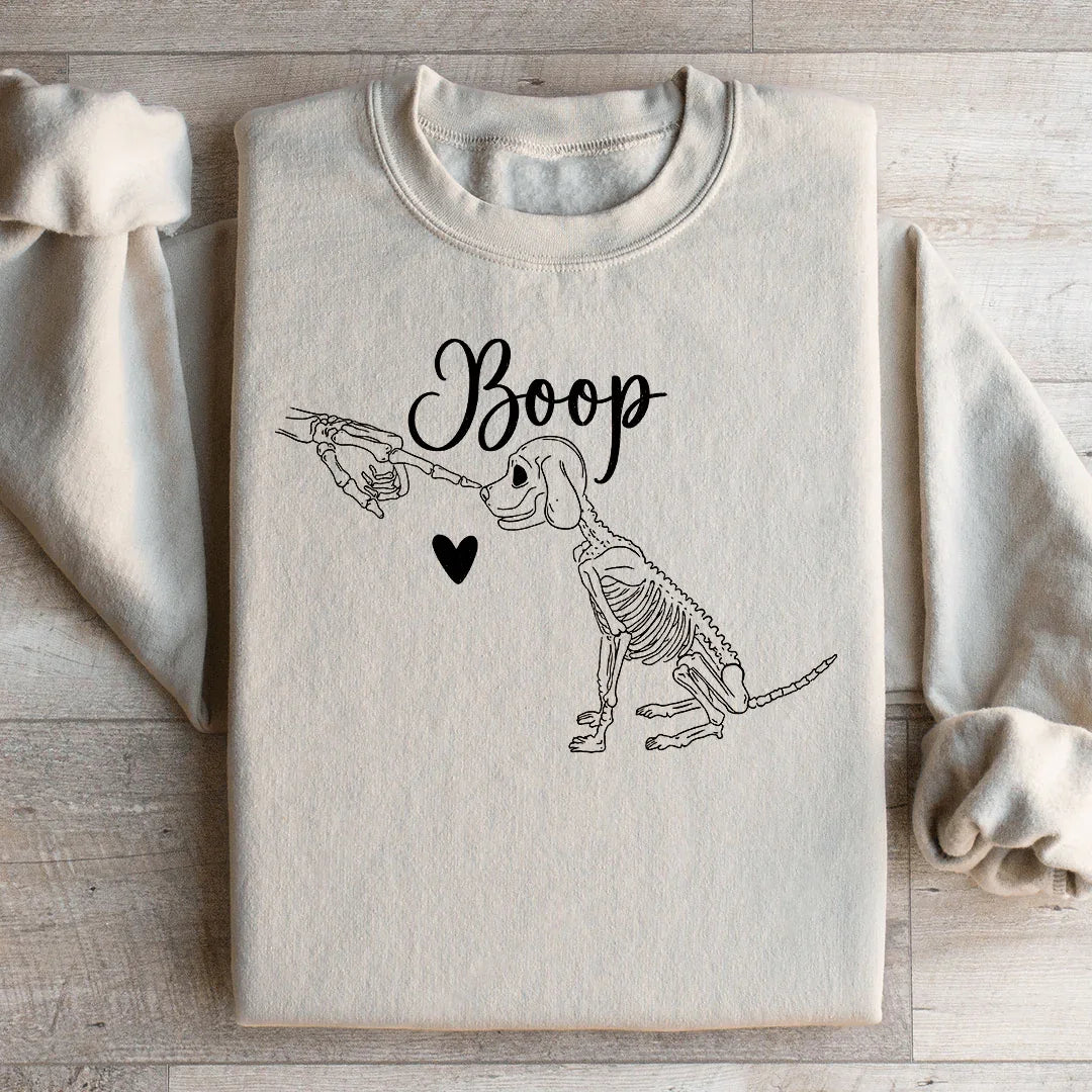 Boop Cute Dog Sweatshirt - WonderingCloth
